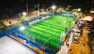 Prefeitura de Maceió inaugura Areninha Medeiros Neto