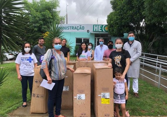 HE do Agreste e Pestalozzi entregam próteses em Arapiraca