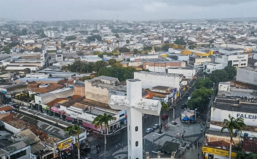 Em Arapiraca, choveu 45,5% menos em junho comparado a 2025