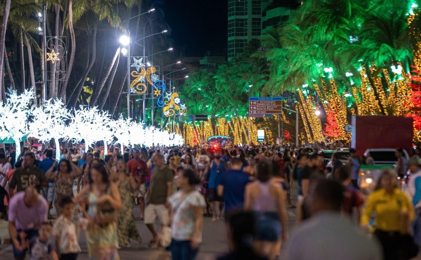Maceió acende luzes do Natal de Todos Nós no sábado (6)