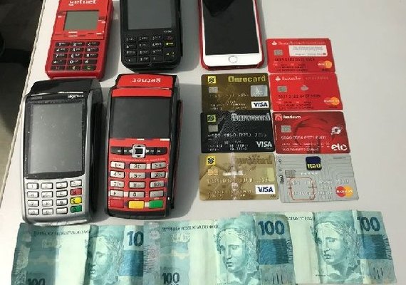 PC de AL prende suspeito de integrar quadrilha paulista que clona cartões bancários