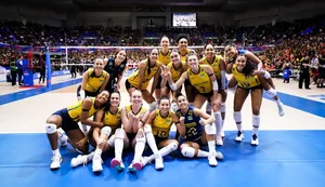 Brasil derrota Japão e mostra força na Liga das Nações de Vôlei