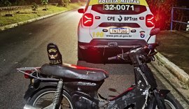 Batalhão de trânsito recupera três motos roubadas durante abordagens em Maceió