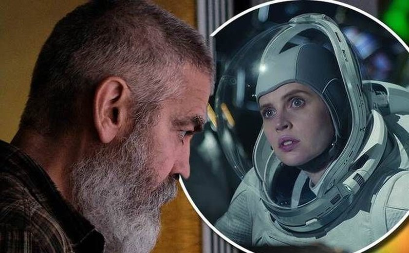George Clooney sobre O Céu da Meia-Noite: 'Negando a ciência, tudo acaba'