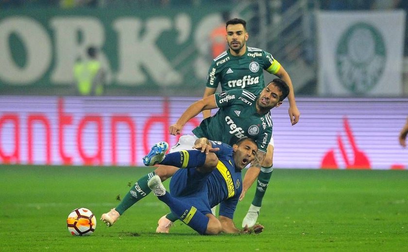 Palmeiras sofre empate e cai na semi contra Boca Juniors
