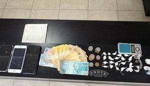 Pelopes realiza prisões e apreensões por posse de arma e tráfico de drogas no interior de Alagoas