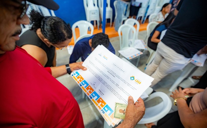 Programa Minha Casa Legal chega a mais um trecho do Vale do Reginaldo neste sábado (18)