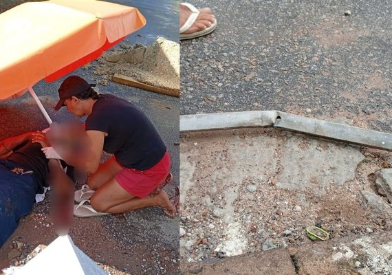 Homem que trabalha como zelador de prédio na Ponta Verde é agredido com barra de ferro