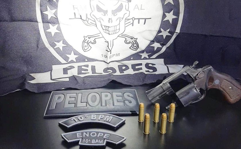 No interior, ações da PM-AL retiram armas, drogas e infratores de circulação