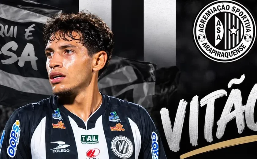 ASA renova com volante Vitão e mantém jogador no elenco para 2027