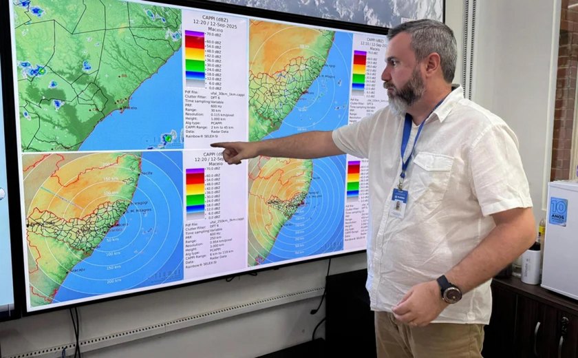 Semarh anuncia Estado de Atenção para chuvas contínuas e risco de alagamentos em Alagoas