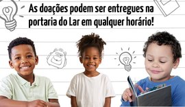 Ano letivo: Lar São Domingos lança campanha para arrecadar cadernos