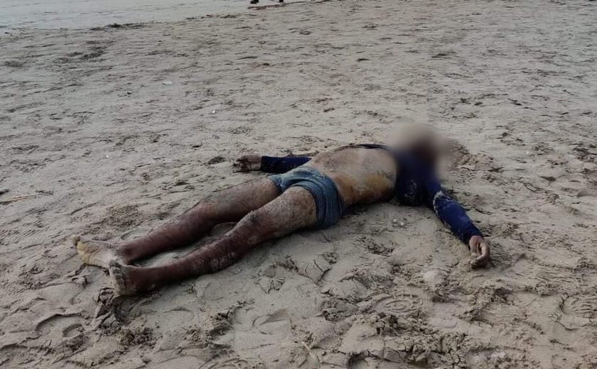 Corpo encontrado em praia ainda está sem identificação