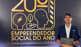 Egresso de escola estadual de Alagoas é premiado como Jovem Transformador no Prêmio Empreendedor Social 2024