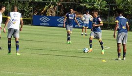 Cruzeiro começa preparação para jogo contra o Murici pela Copa do Brasil