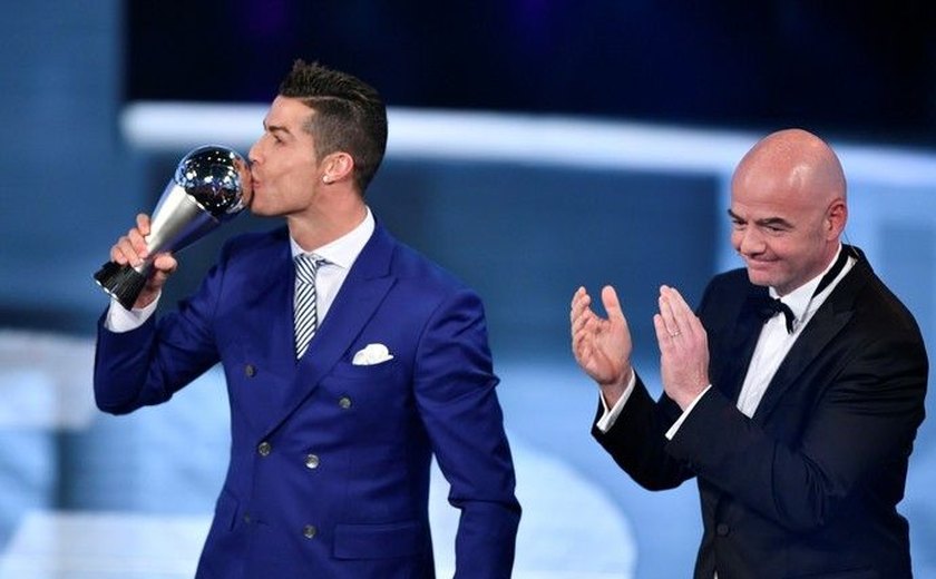 Pela quarta vez, Cristiano Ronaldo é eleito o melhor do mundo