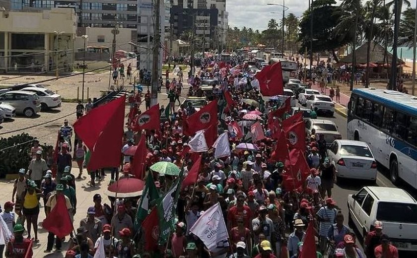 Manifestação contra as reformas de Temer marcam o Dia do Trabalhador