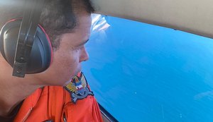 Comando de Aviação faz buscas por pescador que desapareceu no litoral alagoano