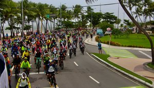 Passeio ciclístico do IMA reúne três mil pessoas em defesa do meio ambiente