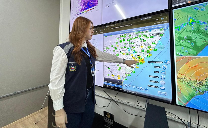 Alagoas começa a semana com possibilidade de chuvas passageiras