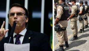 Policiais baianos lançam manifesto contra Bolsonaro