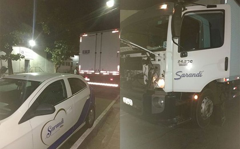 Polícia Civil recupera em União dos Palmares caminhão roubado em São José da Laje