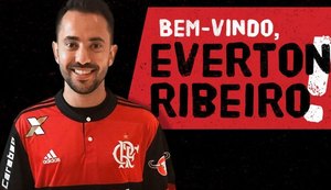 E. Ribeiro manda recado à torcida do Flamengo: 'Não vejo a hora de entrar em campo'