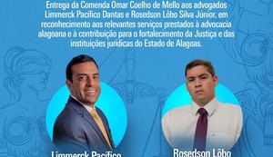 Advogados serão homenageados com a comenda Omar Coelho de Melo