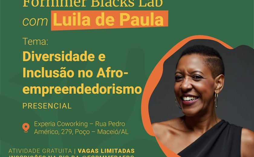 Trilhas de Formação Formmer Blacks Lab oferecem mentorias gratuitas em Maceió e online
