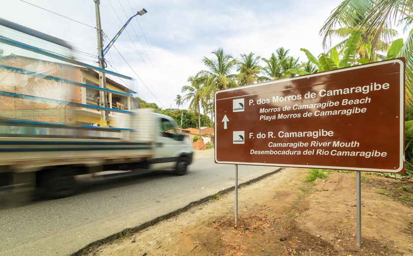 Setur avança na sinalização turística na Rota Ecológica de Alagoas