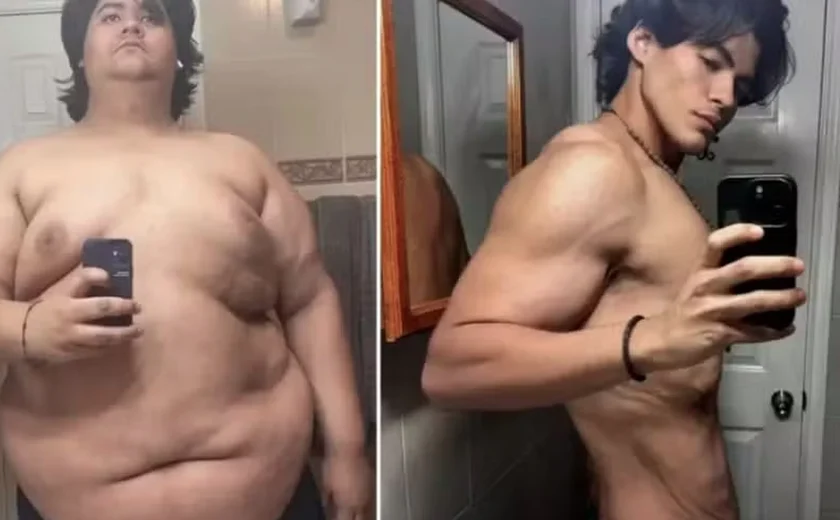 Jovem perde 124 kg sem cirurgia e vira coach de emagrecimento