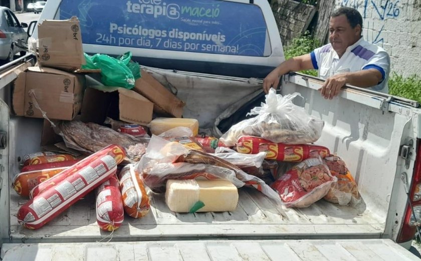 Fiscalização no Village e Graciliano apreende 200 kg de produtos vencidos