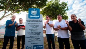 Paulo Dantas inaugura obras de pavimentação e anuncia o Mais Água AL