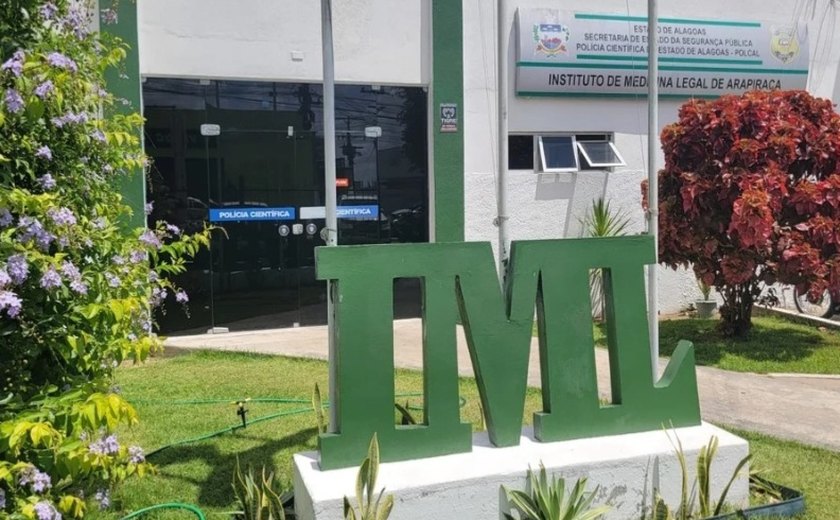 IML de Arapiraca recebeu oito corpos neste fim de semana