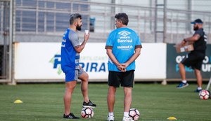 Grêmio se reapresenta sem titulares após empate com o Novo Hamburgo