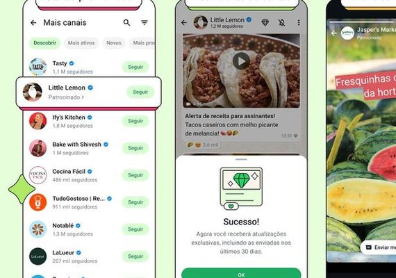 WhatsApp vai exibir anúncios nos status e terá canais com assinaturas exclusivas