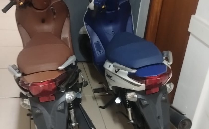 PC desarticula quadrilha especializada no furto de motos e prende dois em Murici