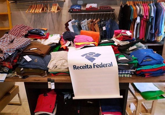 Operação da Receita Federal apreende bens vendidos ilegalmente nas redes sociais
