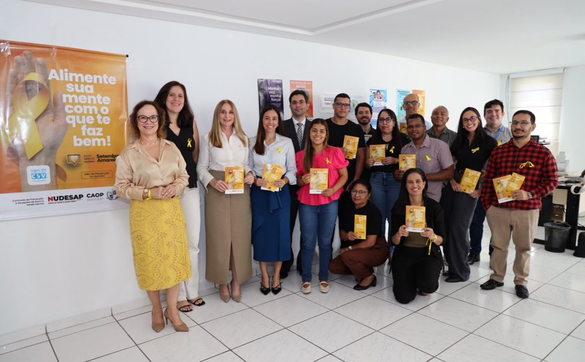 MP/AL promove capacitação sobre atendimento a pessoas em sofrimento psíquico em Santana