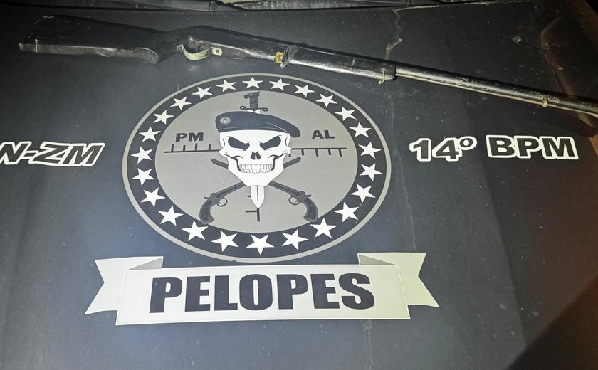 PM cumpre mandado de prisão após tentativa de homicídio em Joaquim Gomes