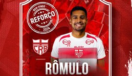 CRB anuncia a contratação do volante Rômulo, ex-Criciúma