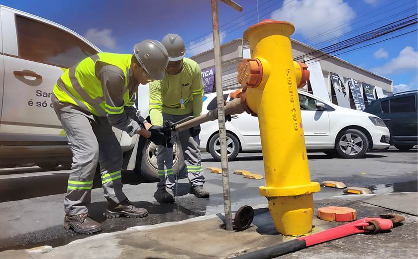 CBM conta com 163 hidrantes operantes distribuídos em Maceió e nas regiões metropolitanas