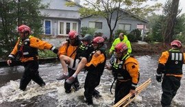 Furacão Florence atinge Estados Unidos e causa cinco mortes