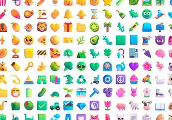 Microsoft lança novos emojis do Windows 11 em 2D