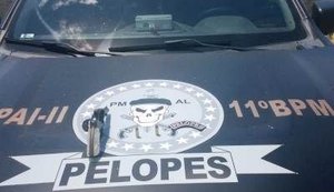 Pelopes do 11º BPM prende mulher portando arma de fogo em Penedo