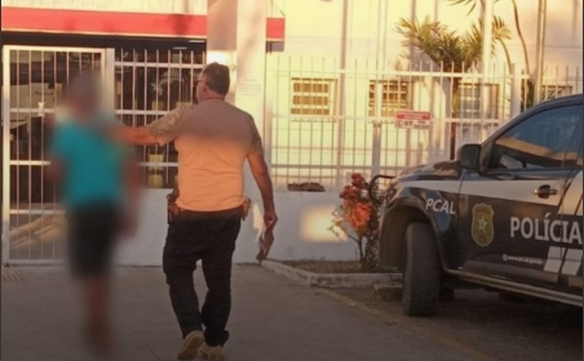 Polícia Civil prende idoso acusado de estuprar a própria neta em ação no interior de Alagoas