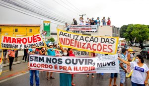 Após seis horas de ato, reivindicações de vítimas da Braskem são atendidas