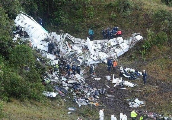 Todos os mortos na queda do avião da Chapecoense são identificados