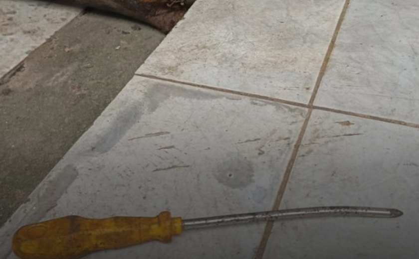 Polícia autua em flagrante suspeito de homicídio com arma branca em Arapiraca