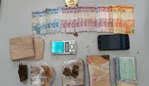 Traficante é detida durante operação da Polícia Civil no Agreste de Alagoas